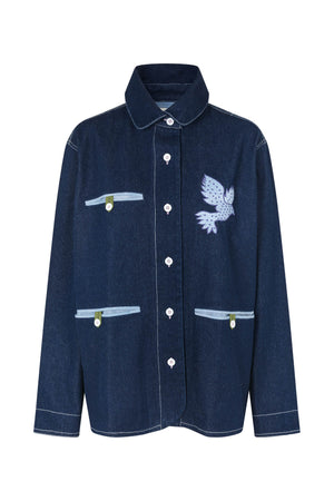 Lollys Laundry EddaLL Jakke Jacket Mørkeblå