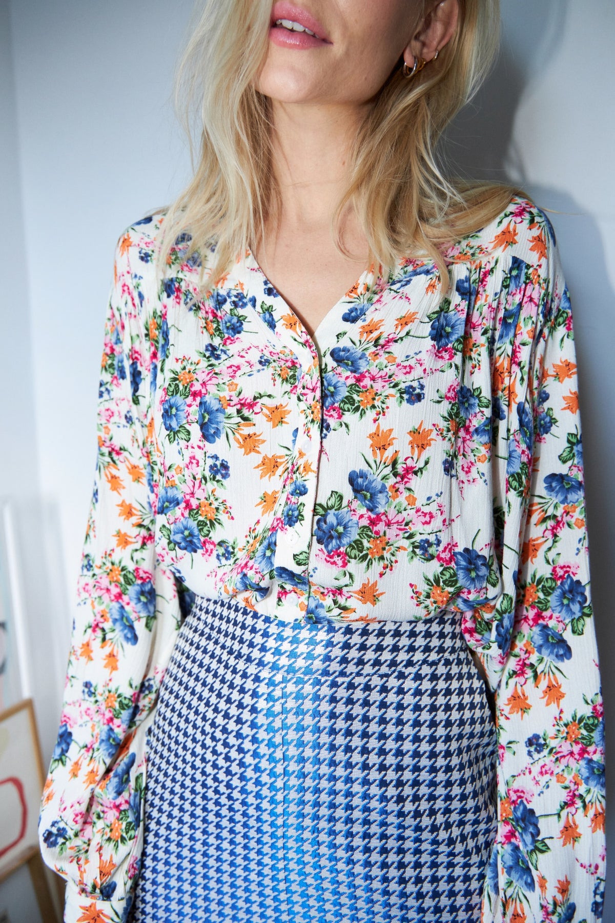 Lollys Laundry ElifLL Shirt LS Shirt Blomsterprint