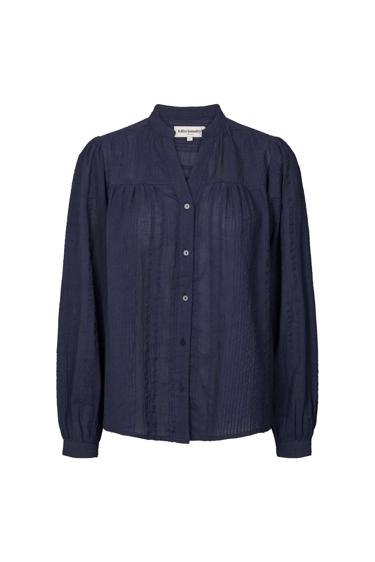 Lollys Laundry Elif Shirt Shirt 23 Dark Blue