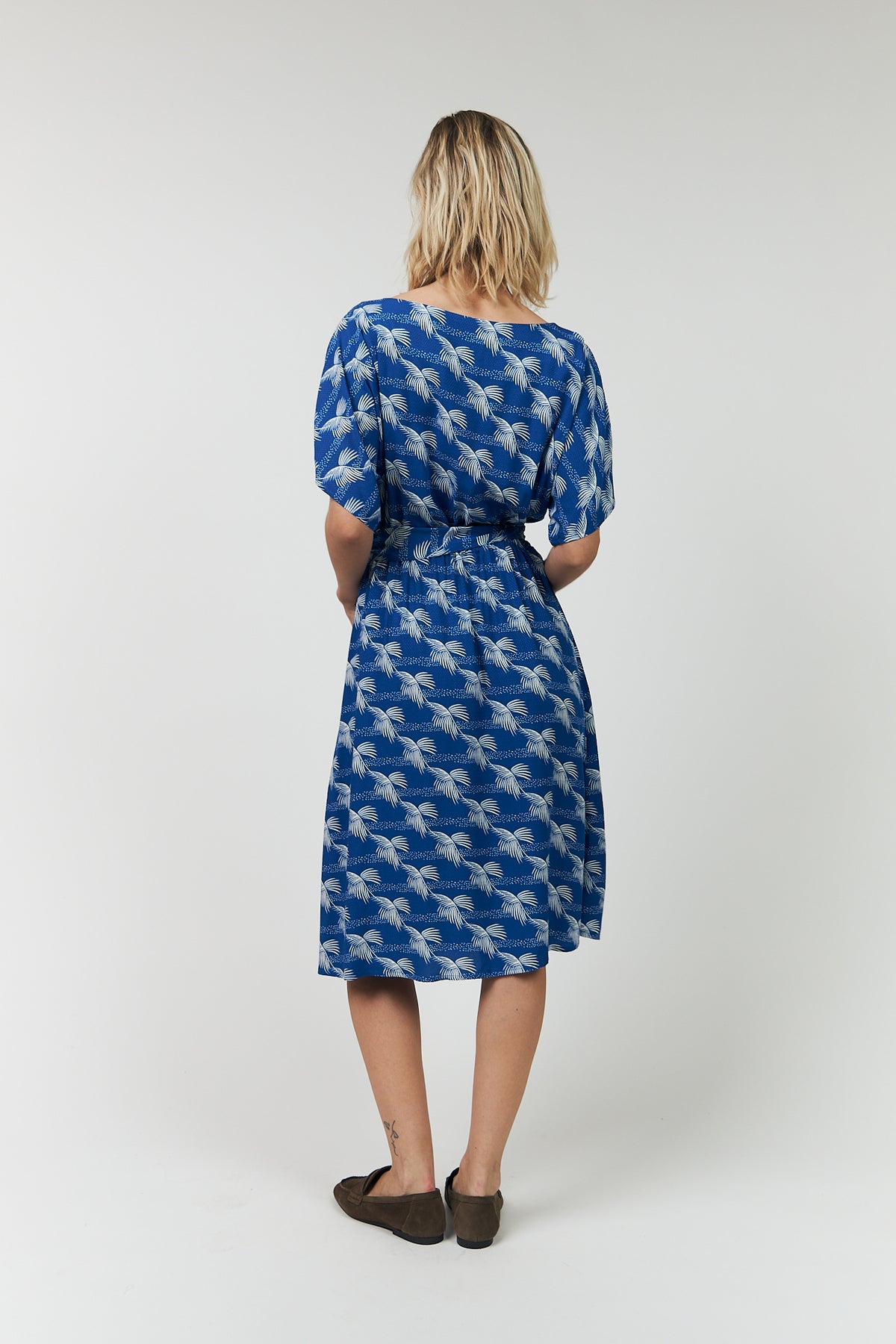 Lollys Laundry ElinaLL Midi Kjole Dress Blå