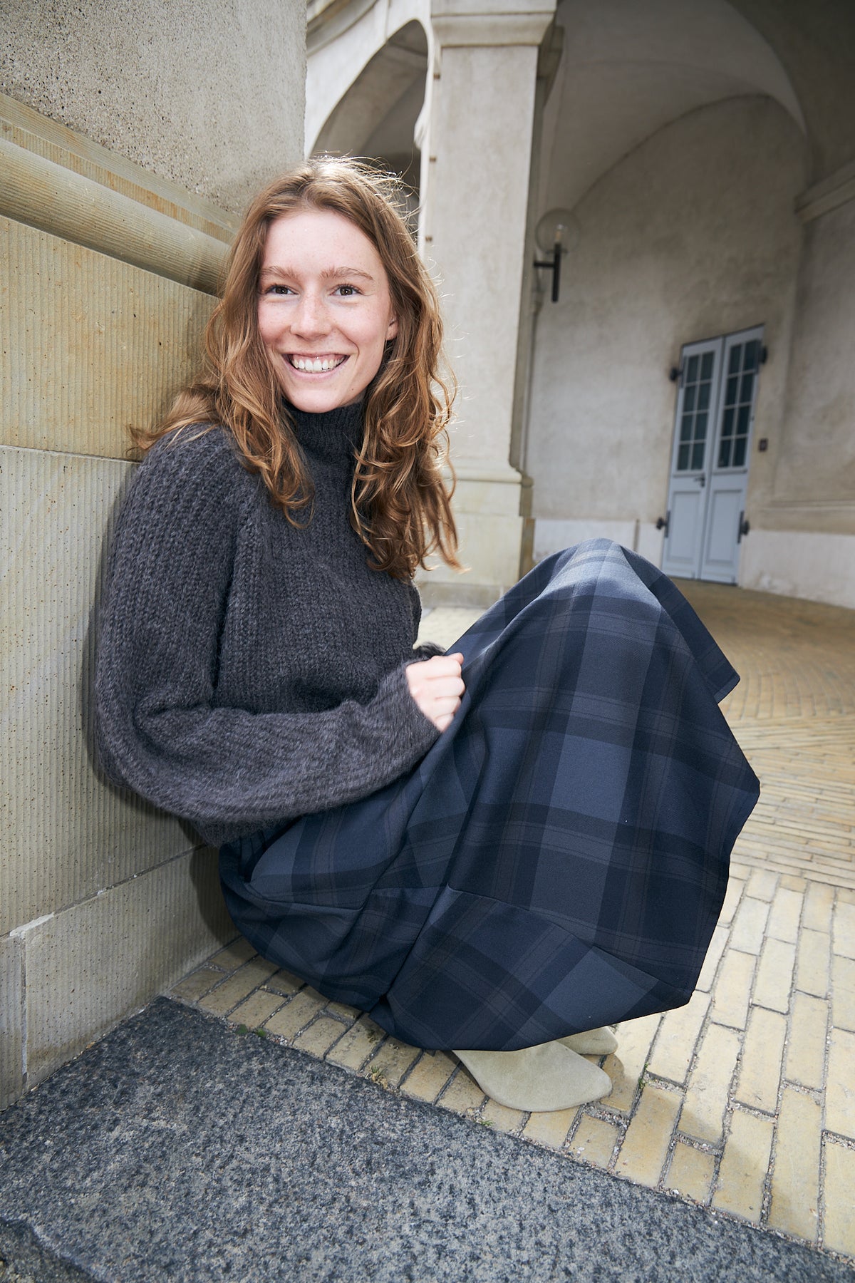 Lollys Laundry ElioLL Strik pullover Jumper Mørkebrun