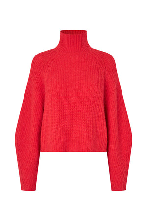 Lollys Laundry ElioLL Strik pullover Jumper Rød