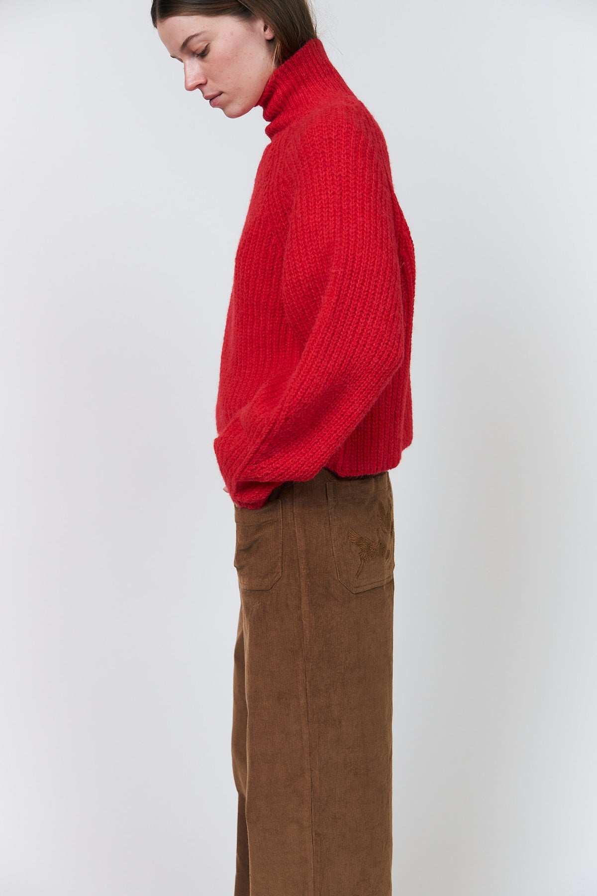 Lollys Laundry ElioLL Strik pullover Jumper Rød