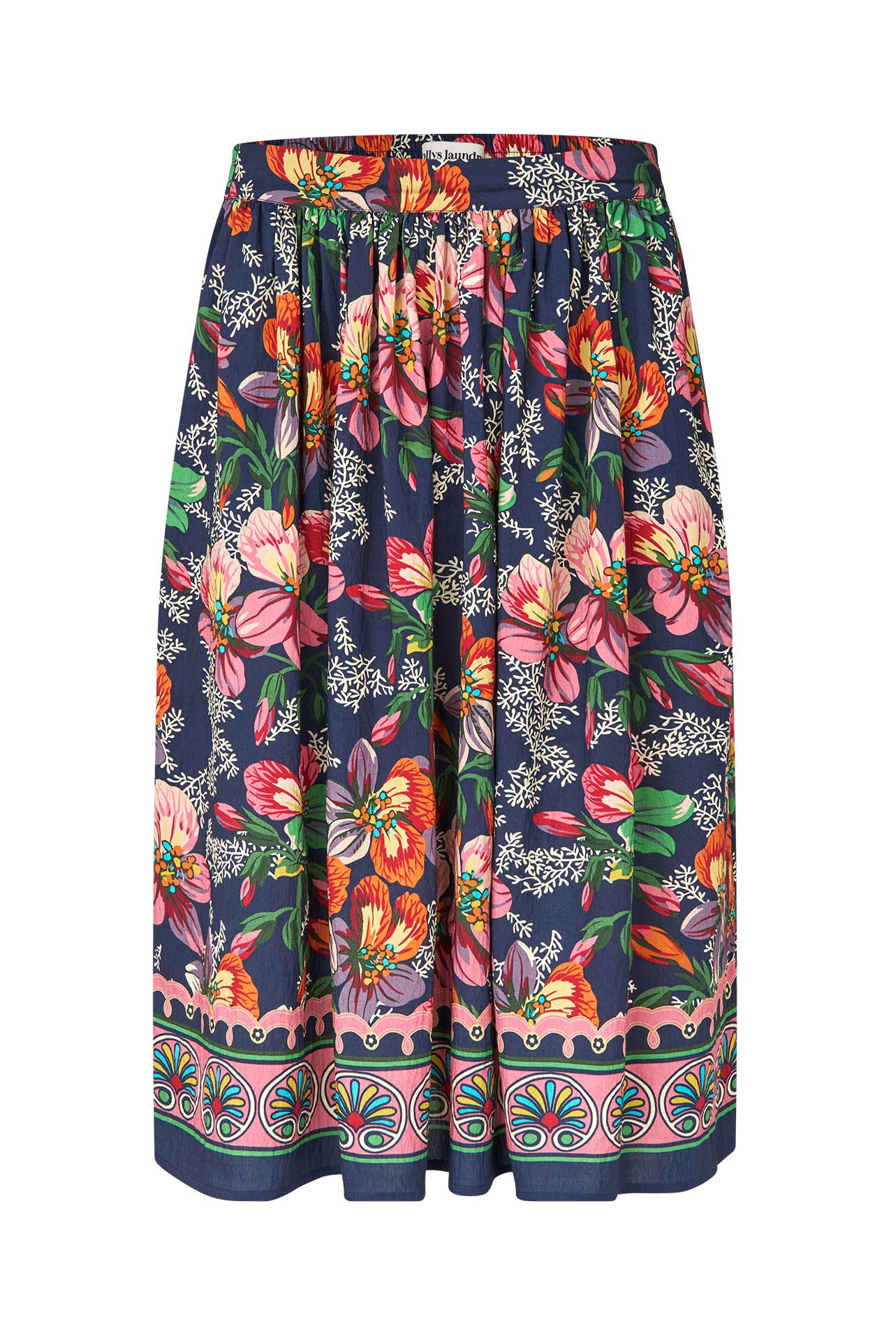 Lollys Laundry EllaLL Midi Nederdel Skirt Blomsterprint