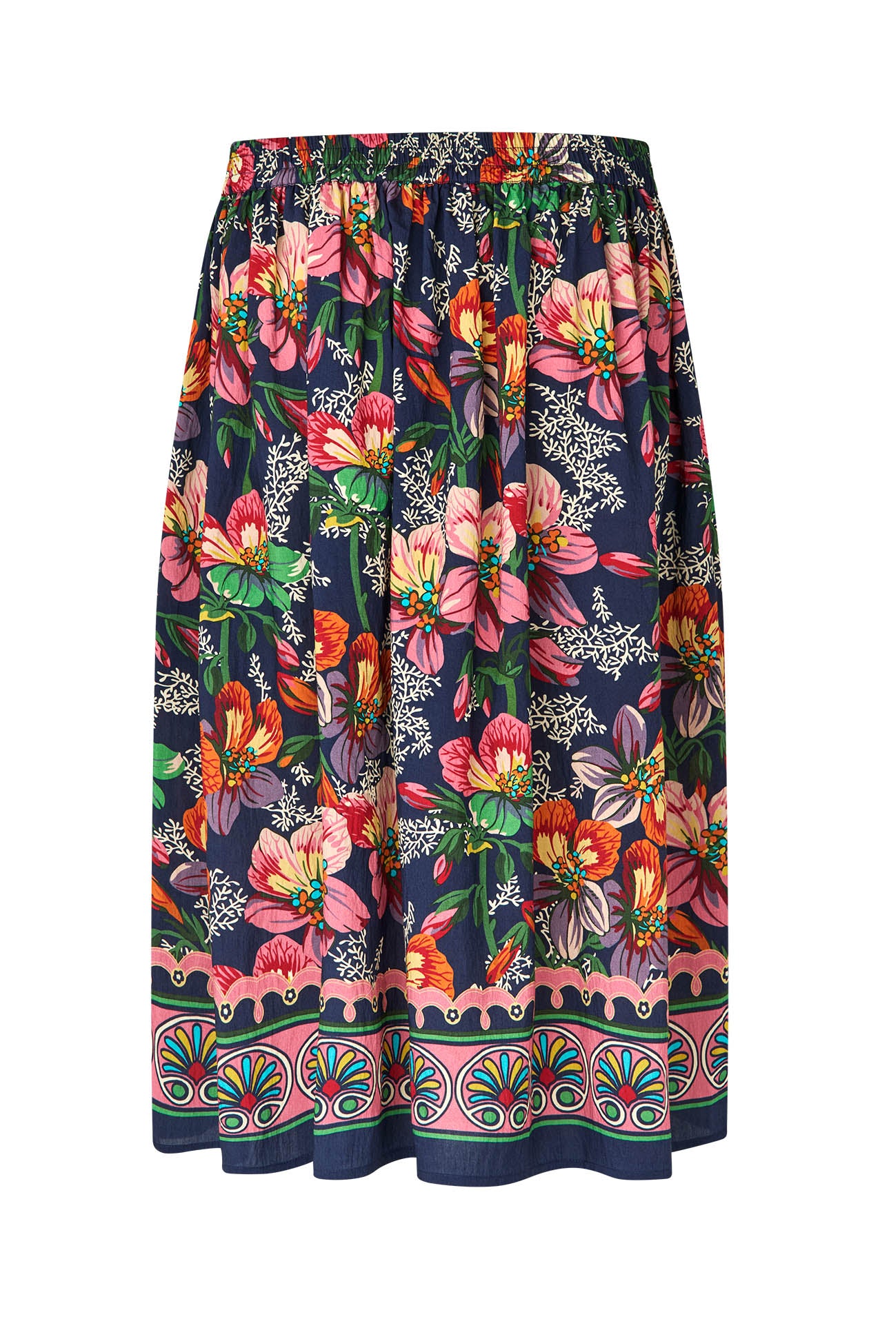 Lollys Laundry EllaLL Midi Nederdel Skirt Blomsterprint