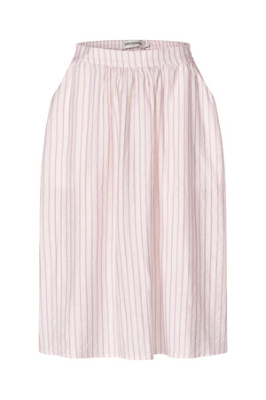 Lollys Laundry EllaLL Midi Nederdel Skirt 53 Lilac