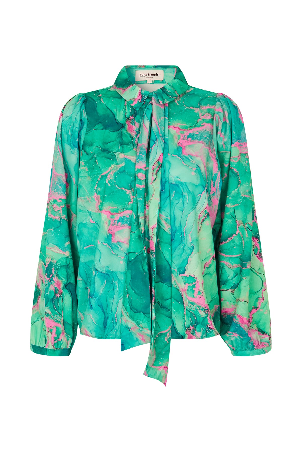 Lollys Laundry EllieLL Shirt LS Shirt Grøn