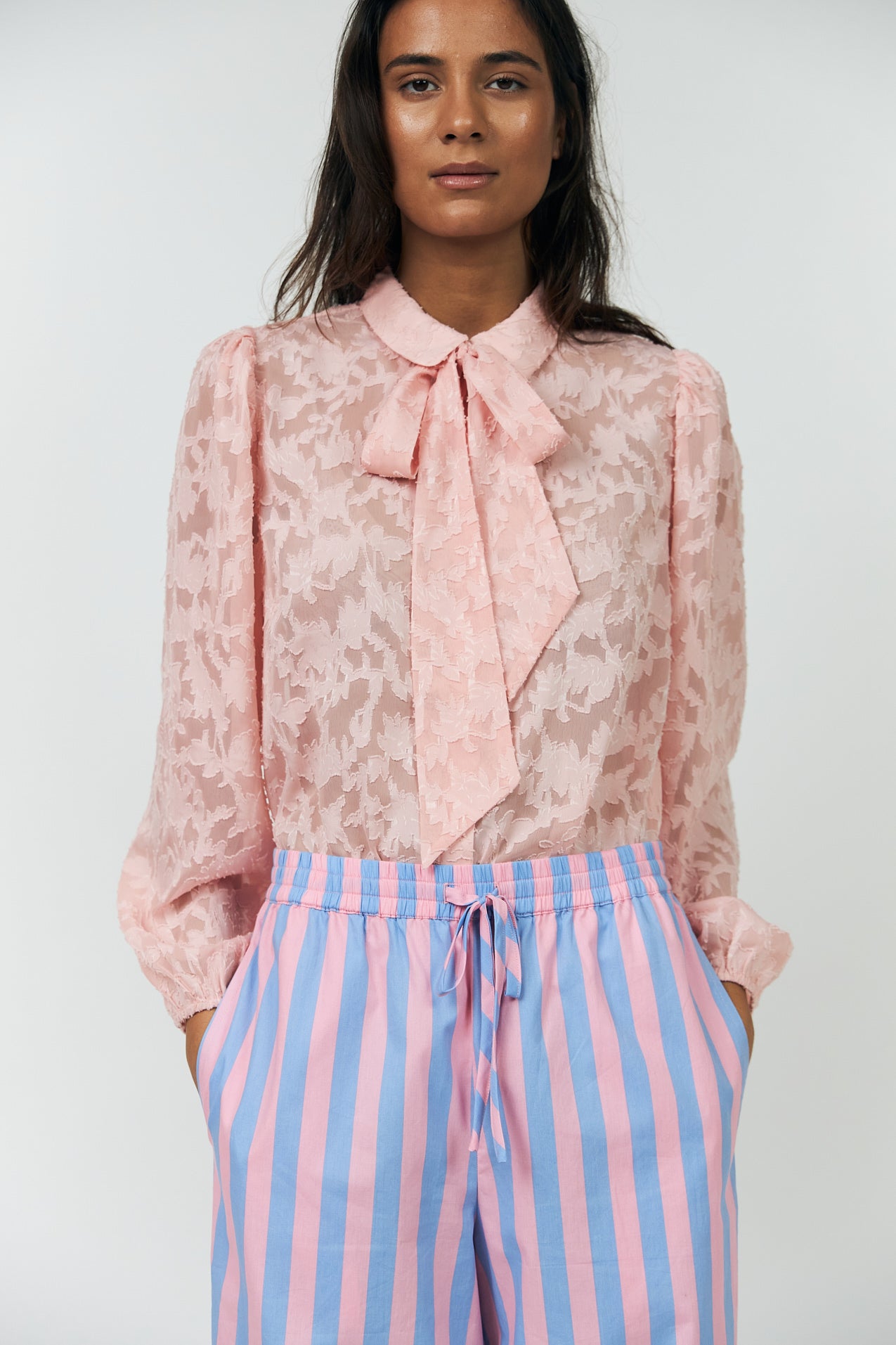 Lollys Laundry EllieLL Skjorte Shirt 84 Light Pink