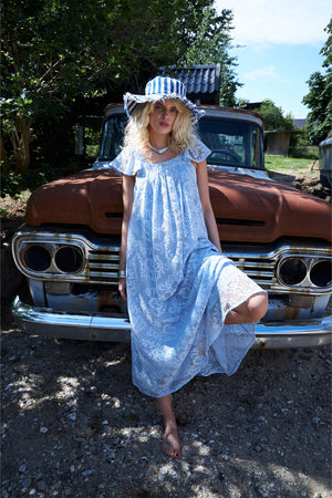 Lollys Laundry ElmLL Bucket Hat Hat 20 Blue