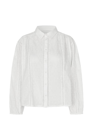 Lollys Laundry EmLL Skjorte Shirt Creme