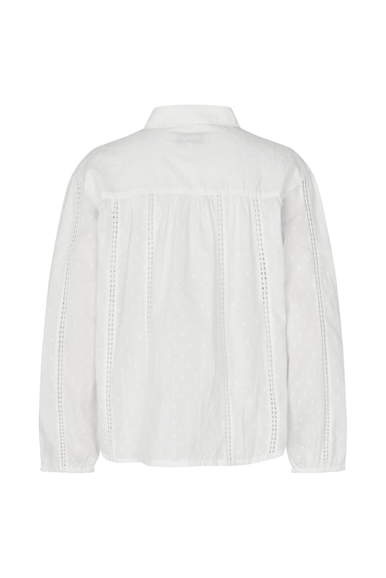 Lollys Laundry EmLL Skjorte Shirt Creme