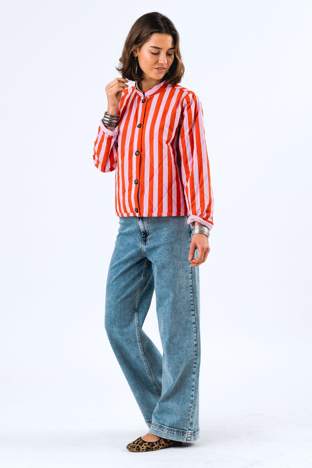 Lollys Laundry EmiliaLL Jakke Jacket Striber