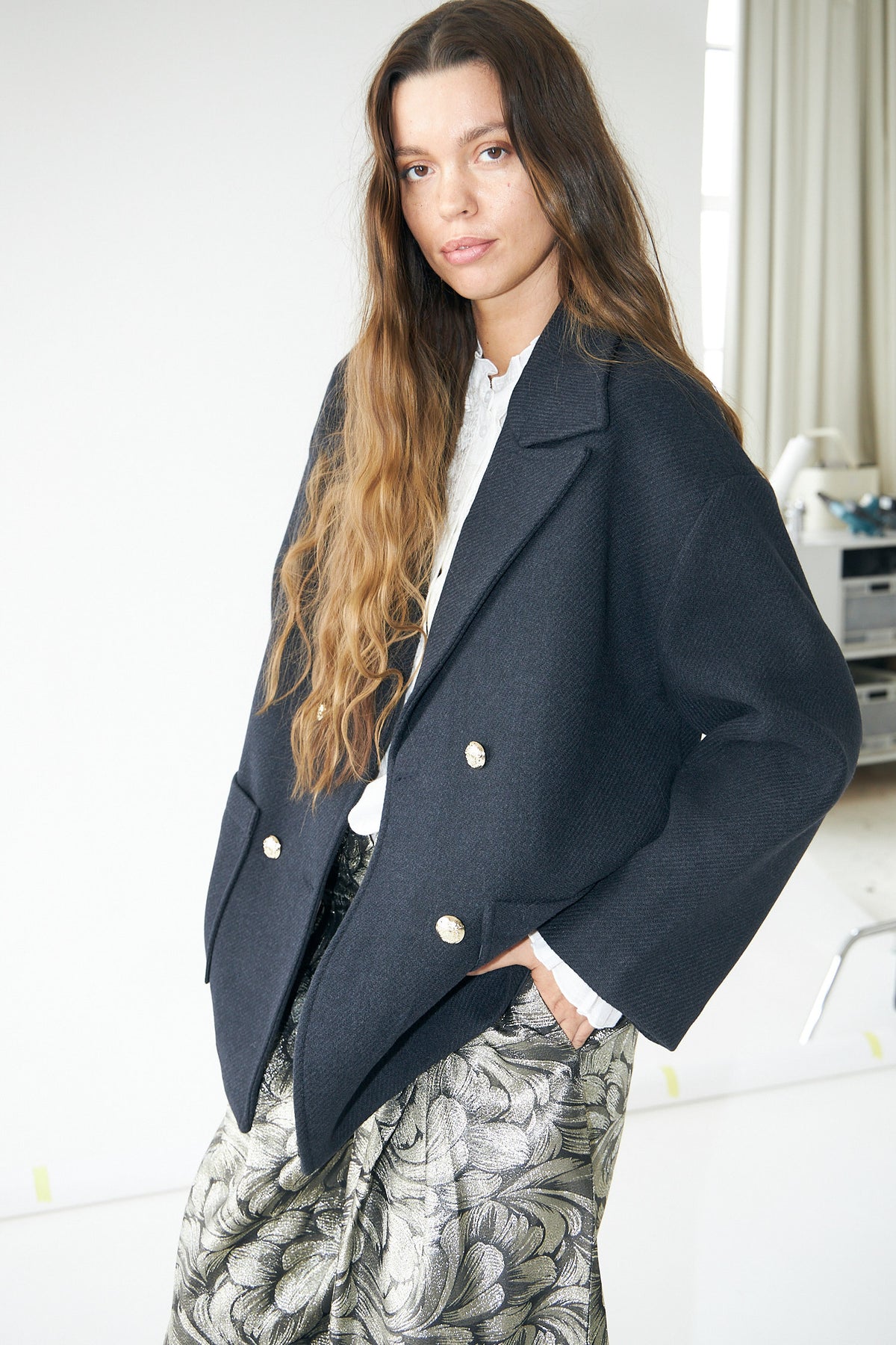 EstherLL Jakke - Navy