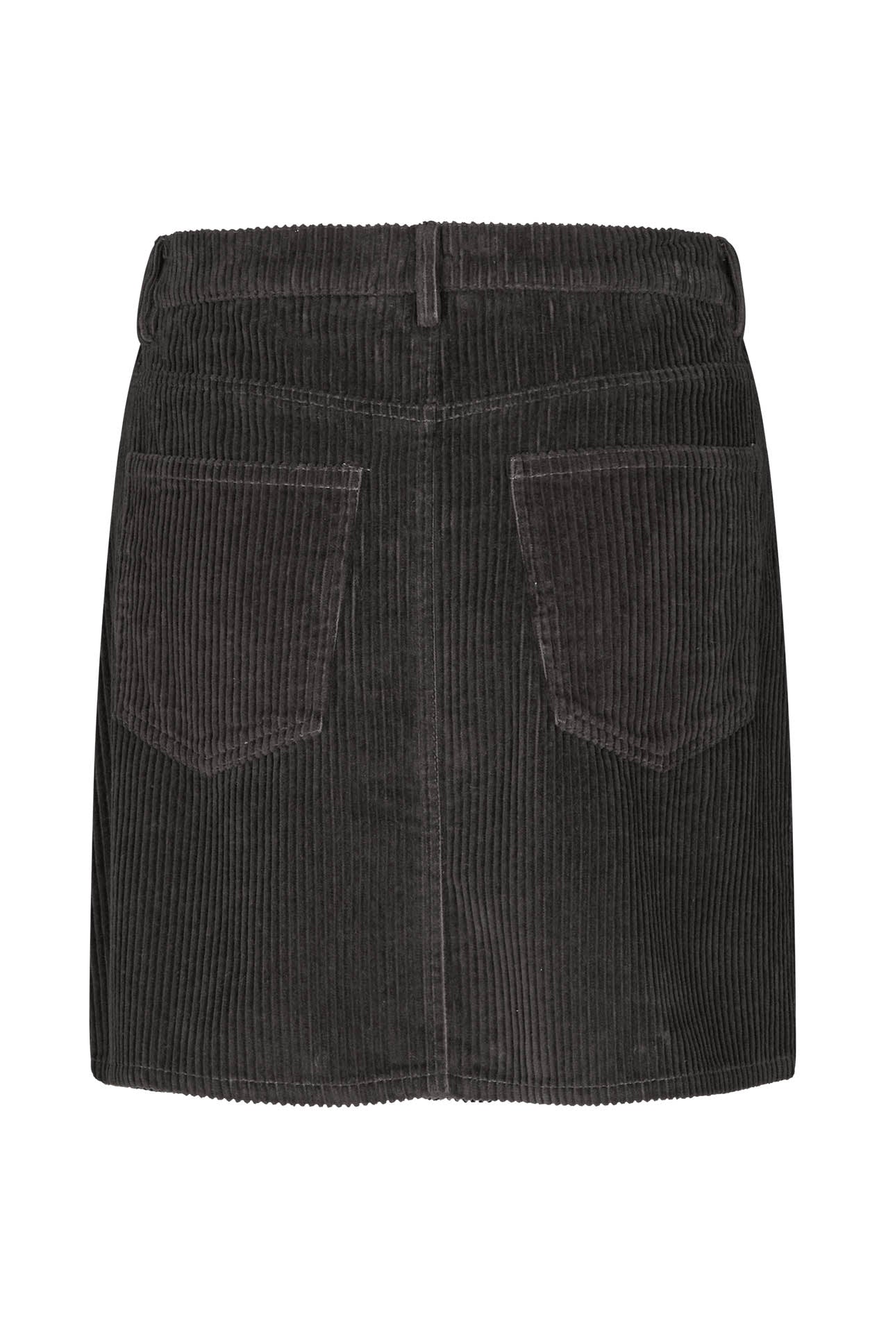 Lollys Laundry EvasLL Kort Nederdel Skirt 87 Dark Mokka