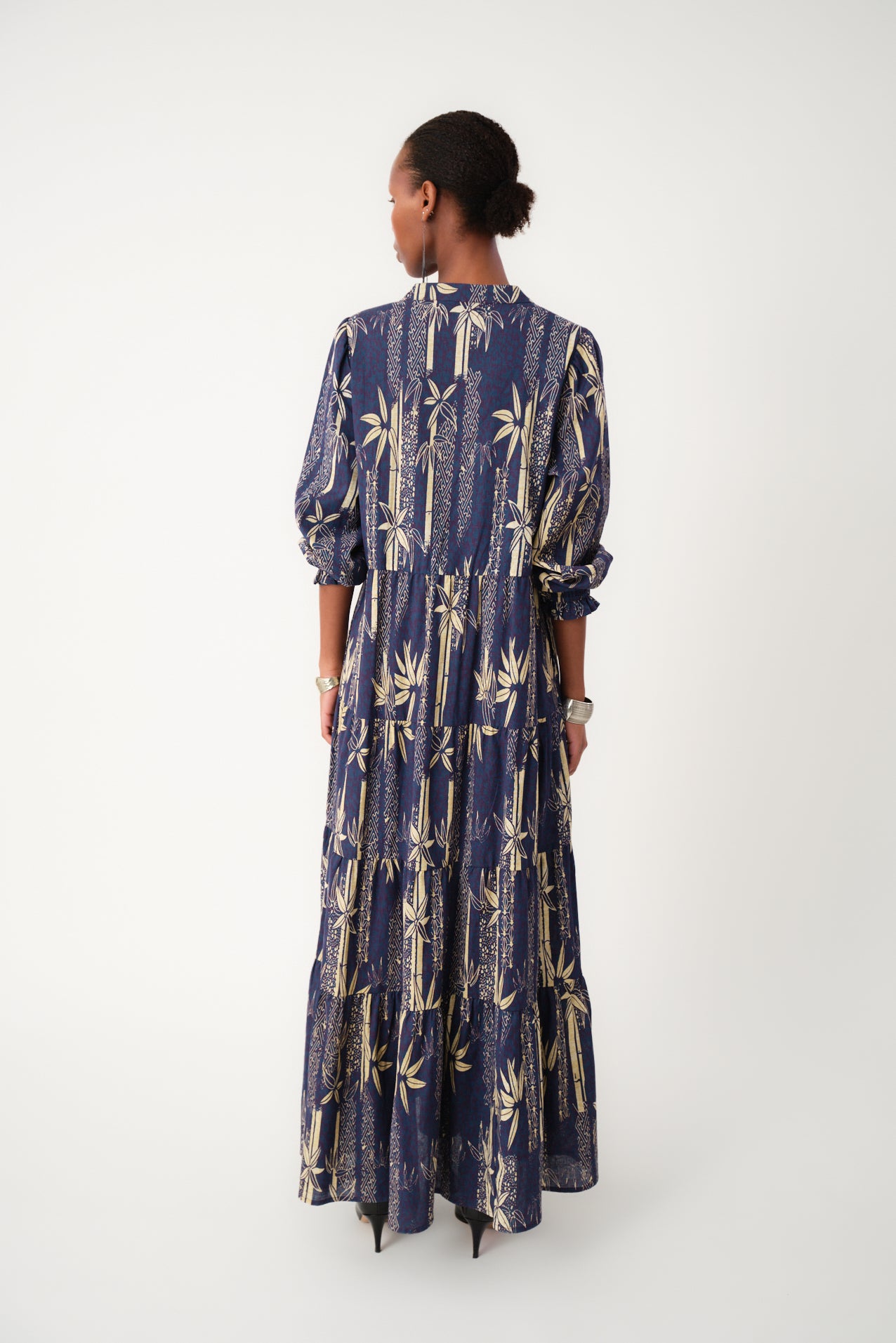 Lollys Laundry EvelynLL Maxi Kjole Dress 23 Dark Blue