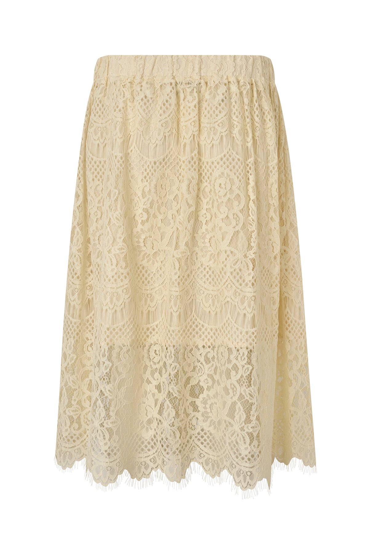 Lollys Laundry EverLL Short Skirt Skirt Creme