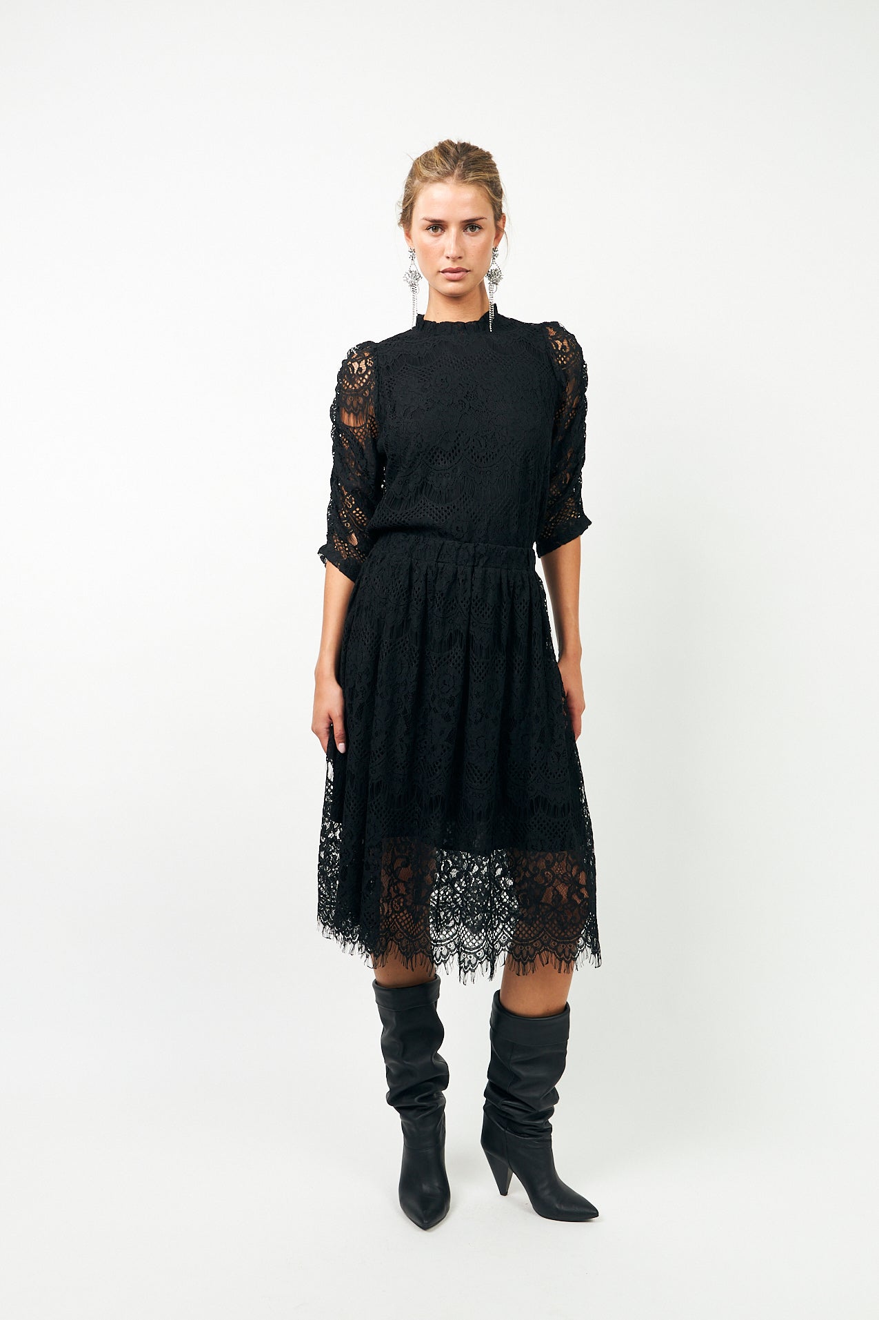 EverLL kort nederdel - Black