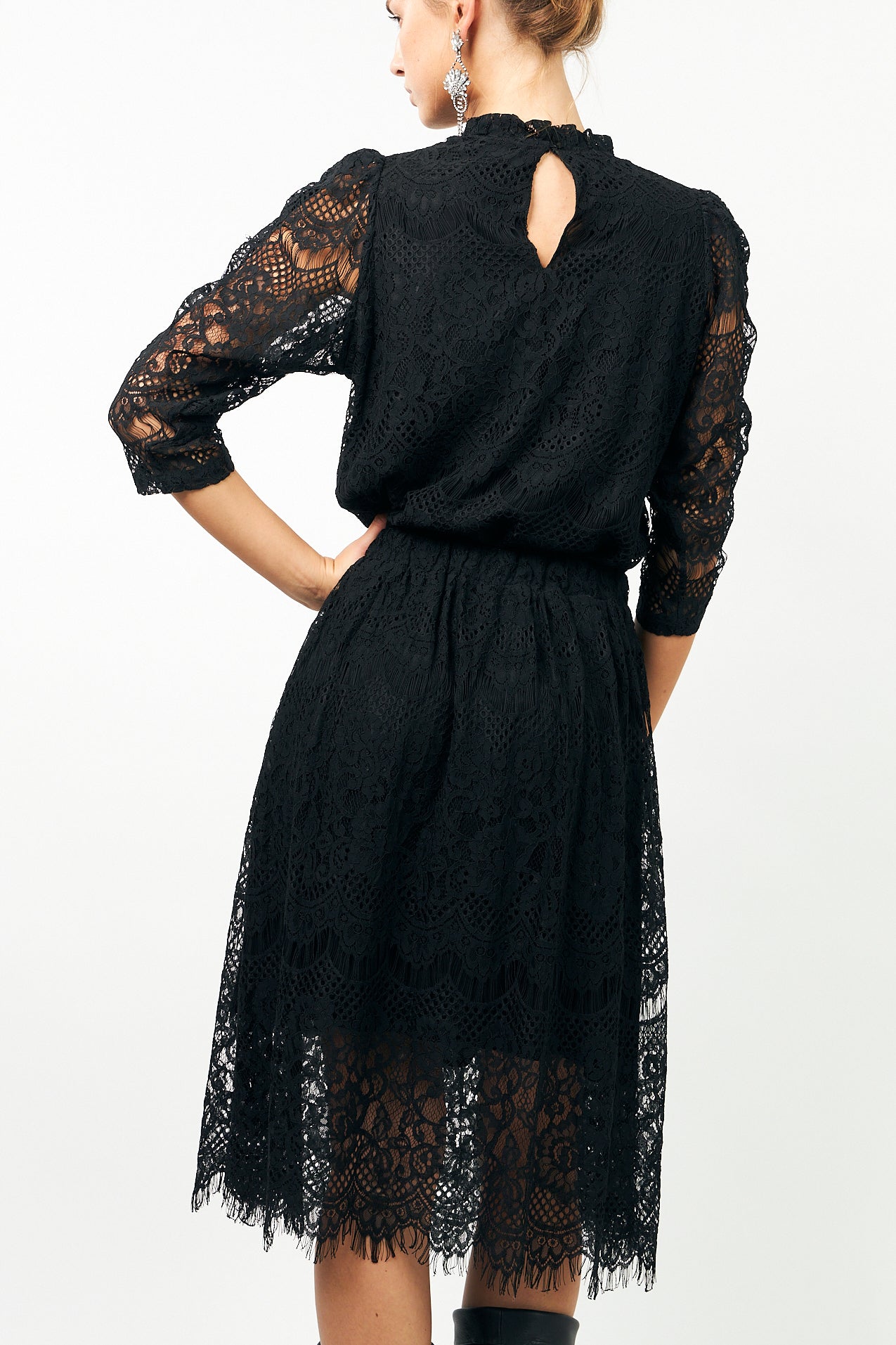 EverLL kort nederdel - Black