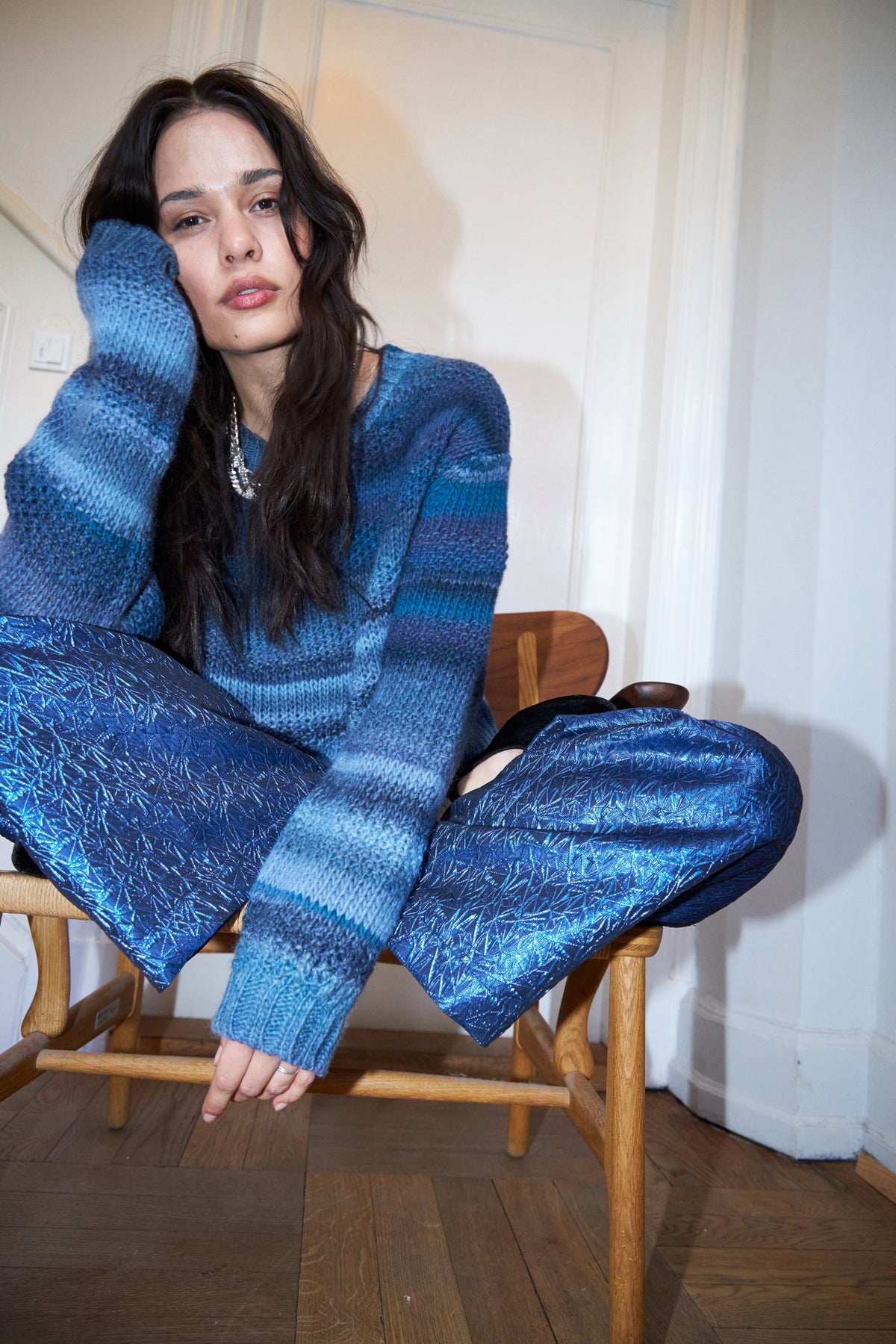 Lollys Laundry FairhavenLL Jumper LS Jumper Blå