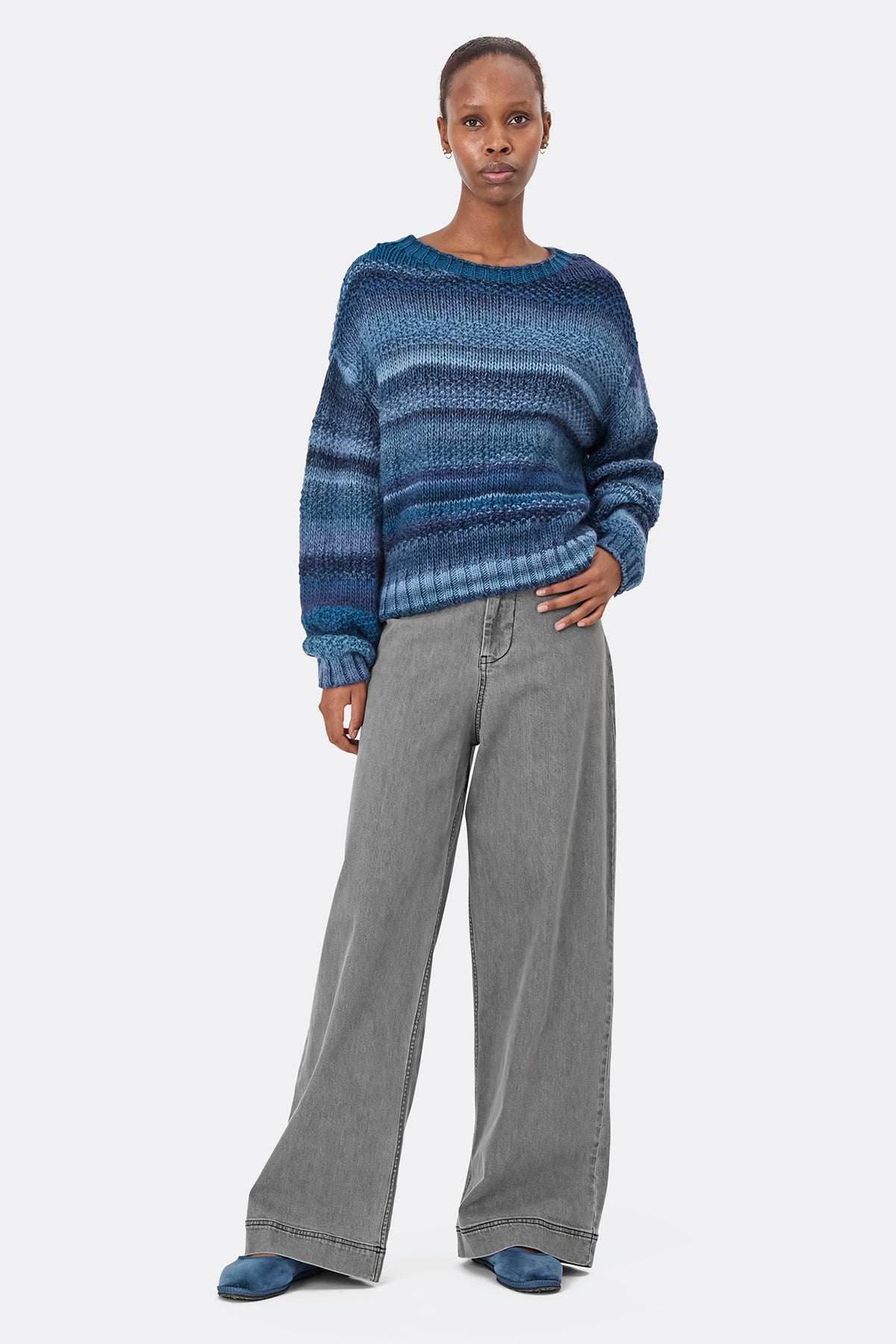 Lollys Laundry FairhavenLL Jumper LS Jumper Blå
