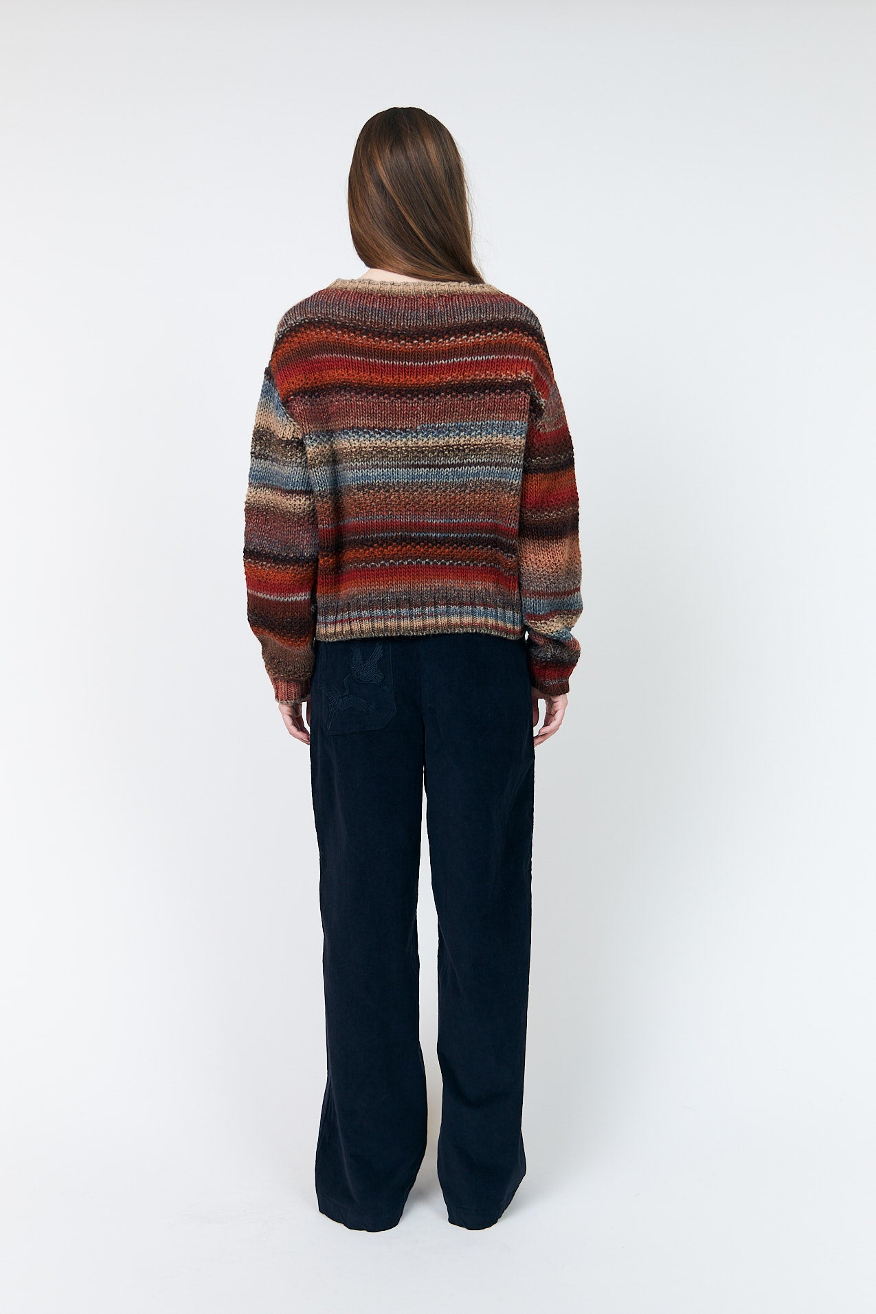 Lollys Laundry FairhavenLL Strikpullover Jumper Rustbrun