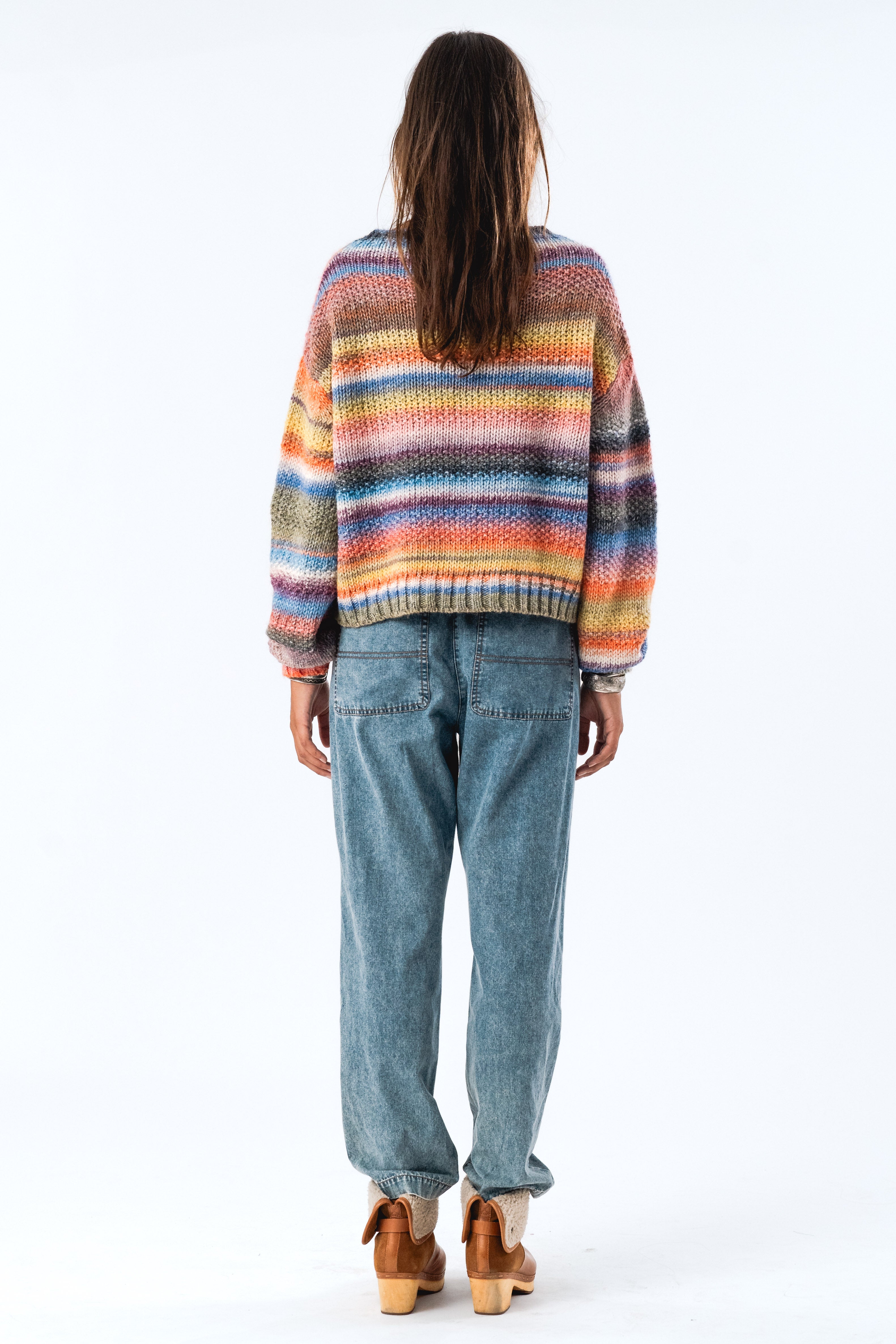 FairhavenLL Strikpullover - Multi