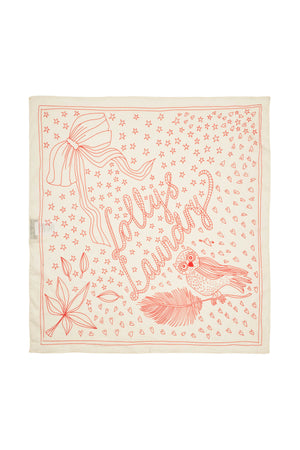 Lollys Laundry FairyTaleLL Tørklæde Scarf Rød