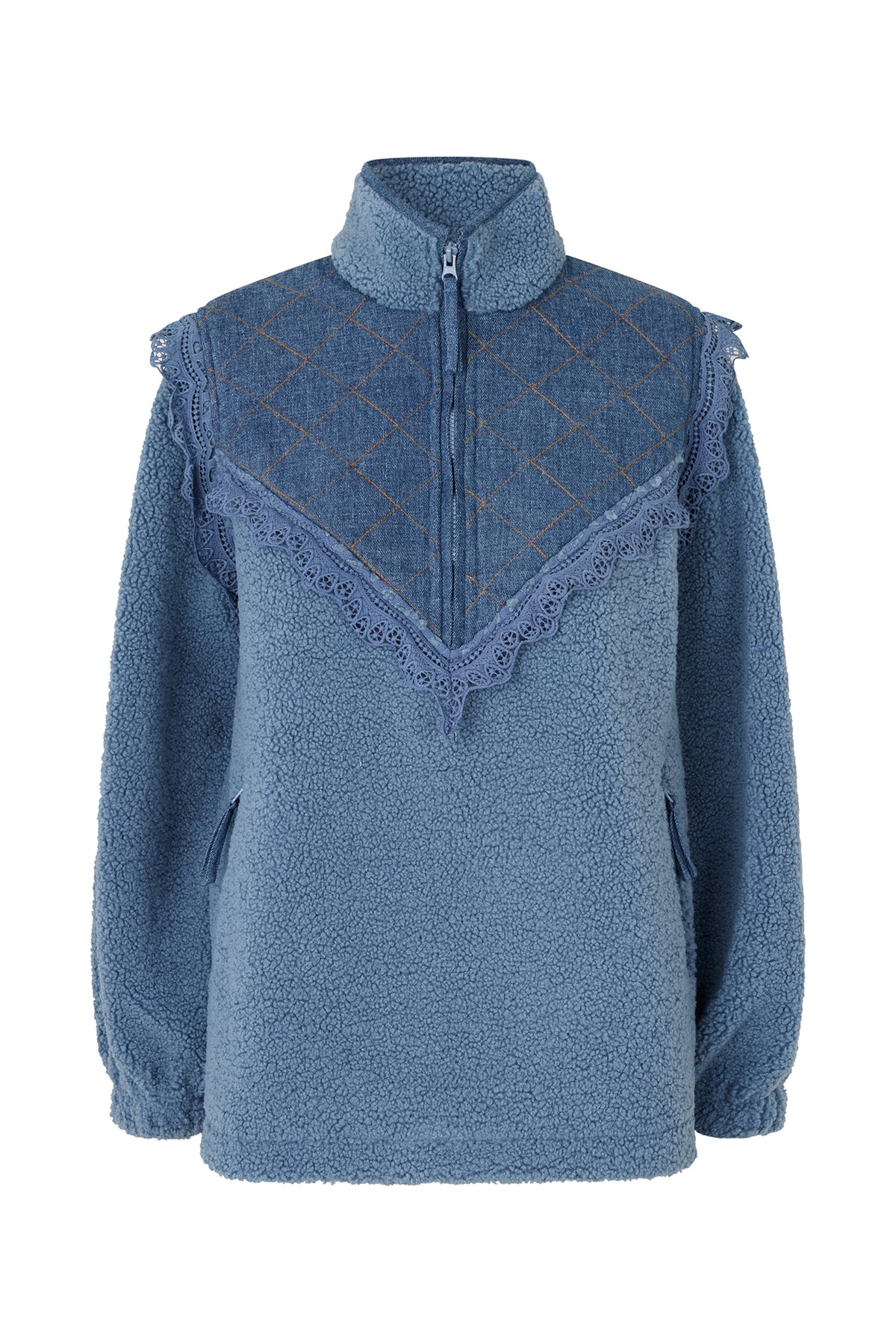 Lollys Laundry FalLL Jacket LS Outerwear Dæmpet blå
