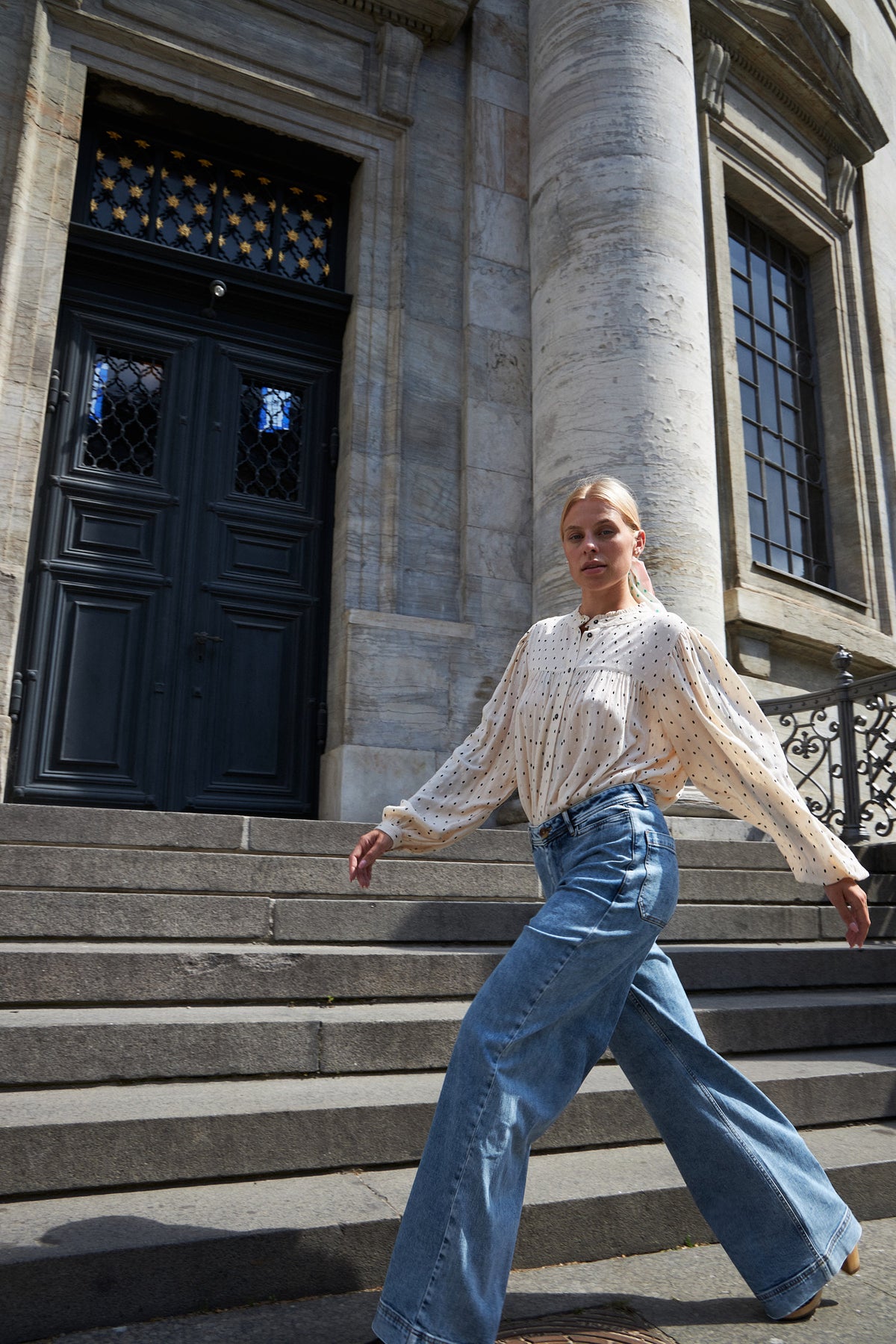 Lollys Laundry FloridaLL Pants Pants Blå