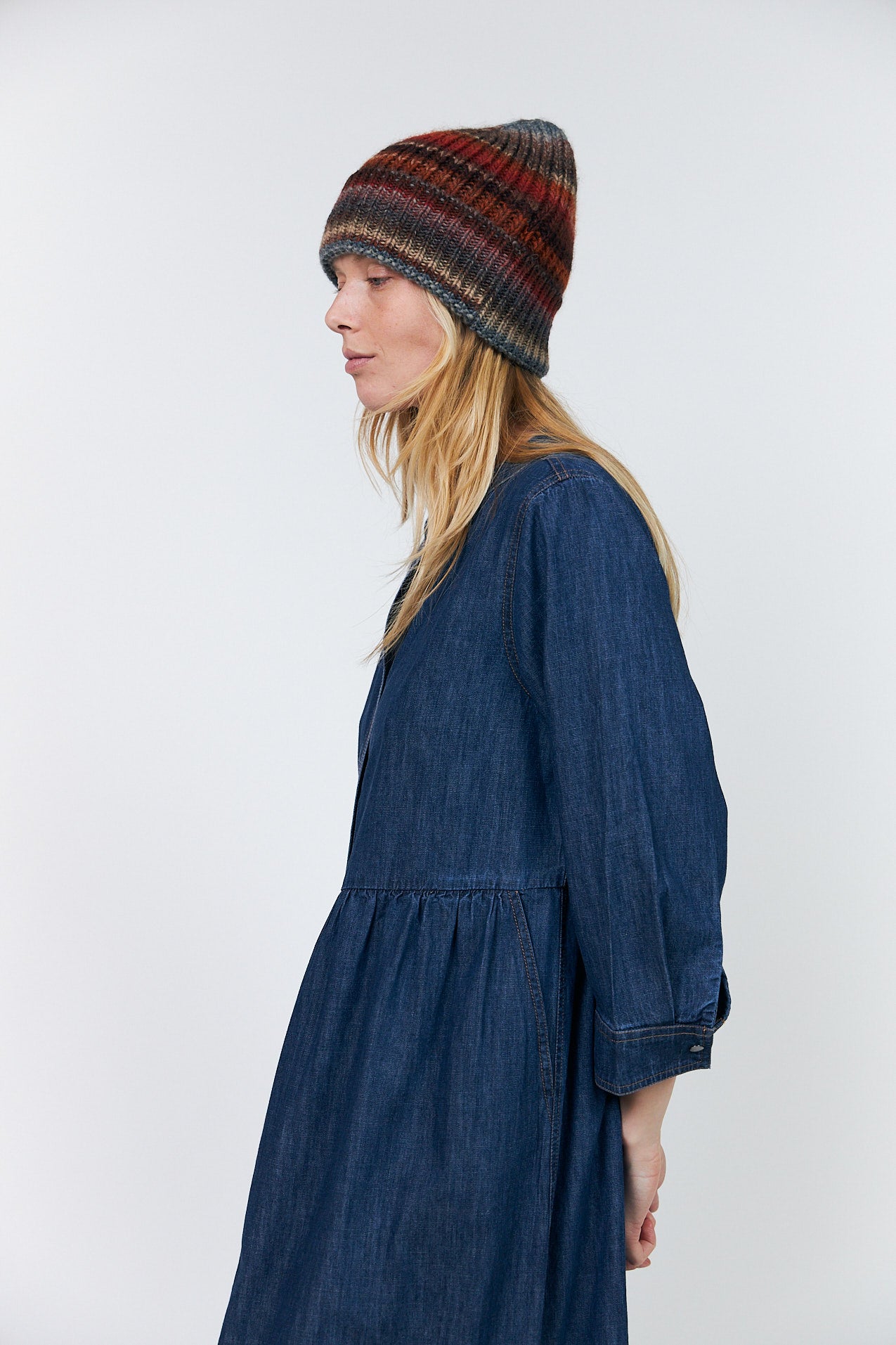Lollys Laundry ForrestLL Strik Beanie Hat Rustbrun