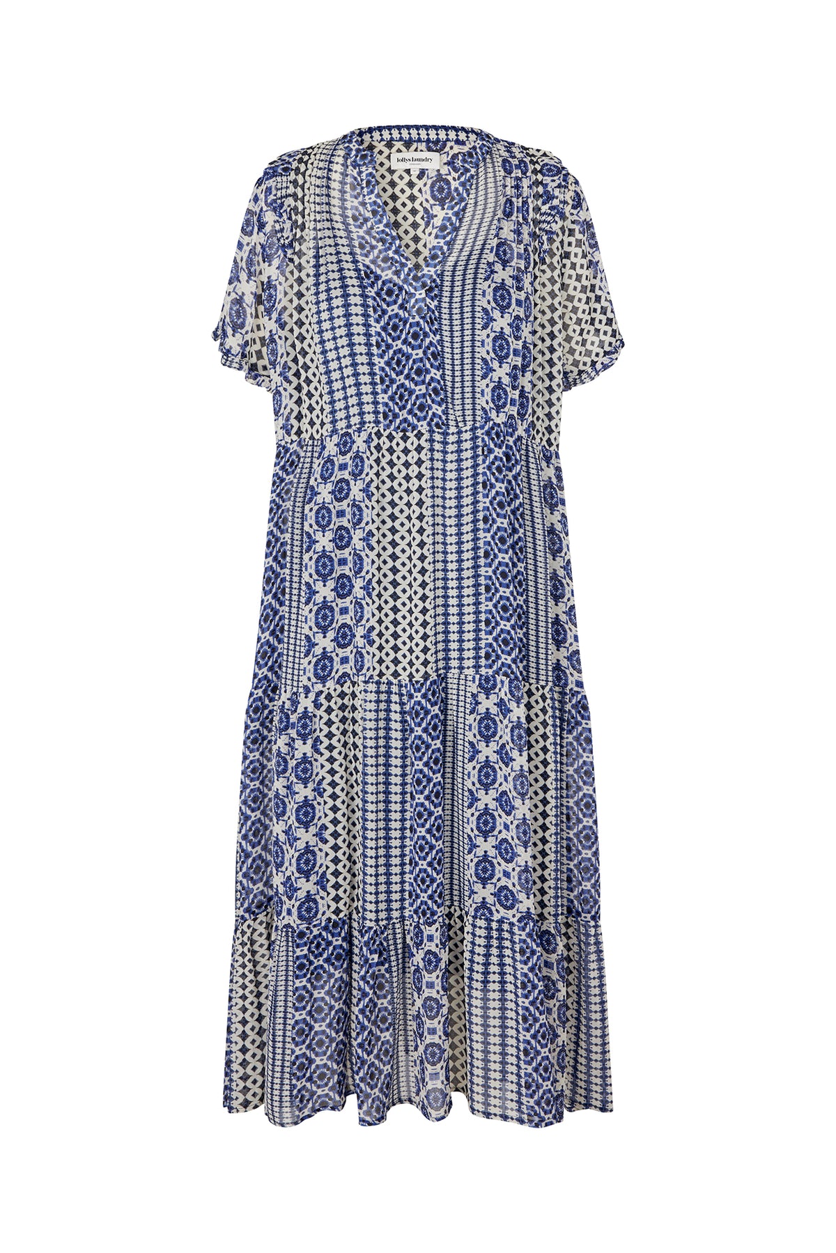 FreddyLL Midi Dress SS - Blå