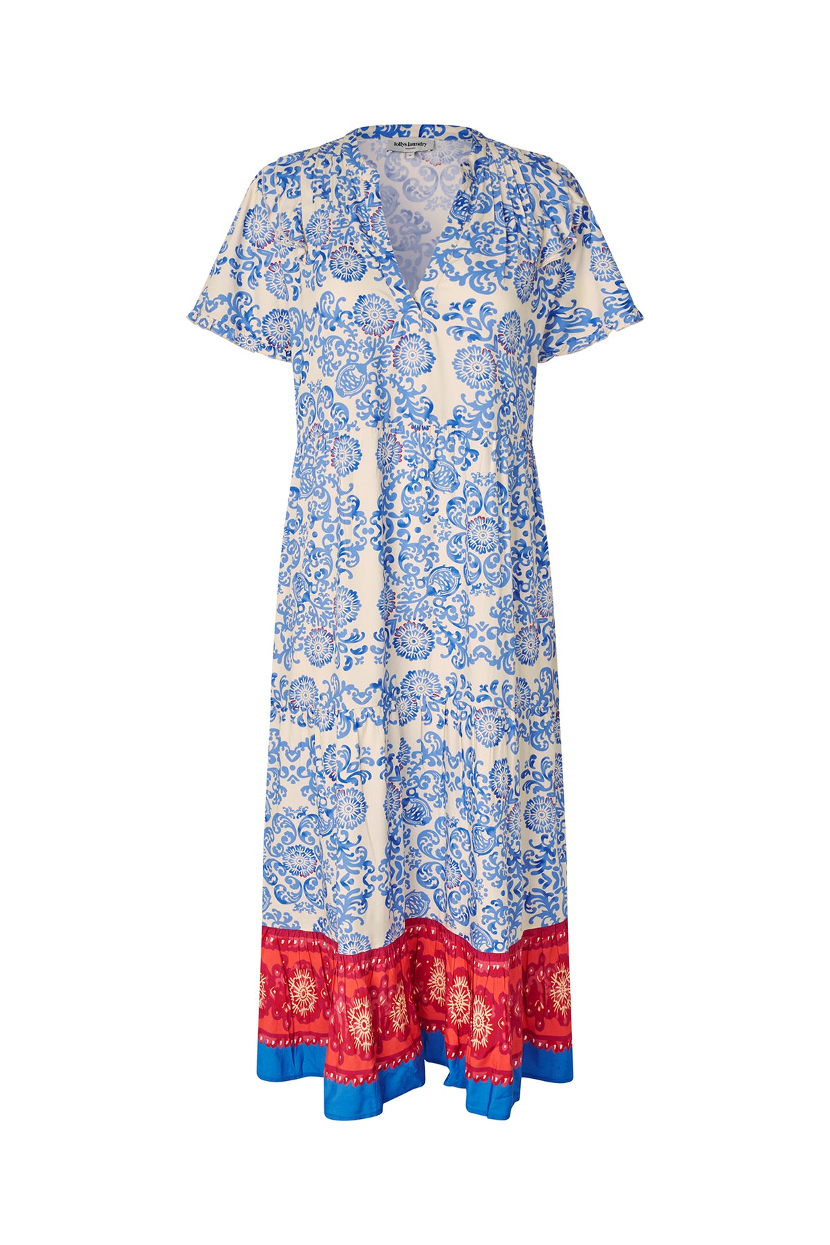 Lollys Laundry FreddyLL Midi Kjole Dress Lyseblå