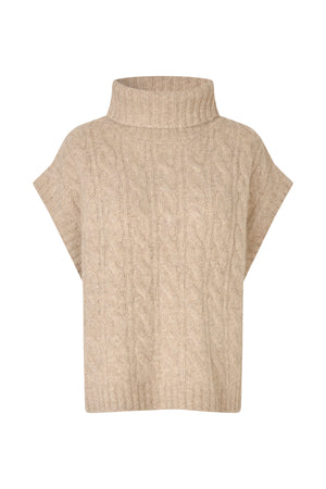 Lollys Laundry FresnoLL Strikket Vest Vest Sand