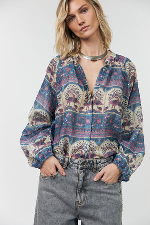 Lollys Laundry HaileyLL Skjorte Shirt 20 Blue