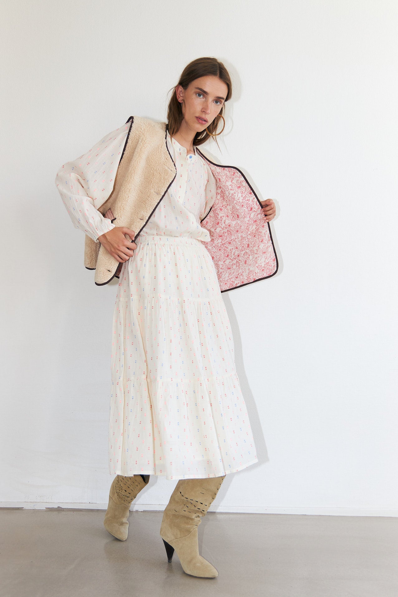 Lollys Laundry HaileyLL Skjorte Shirt 02 Creme