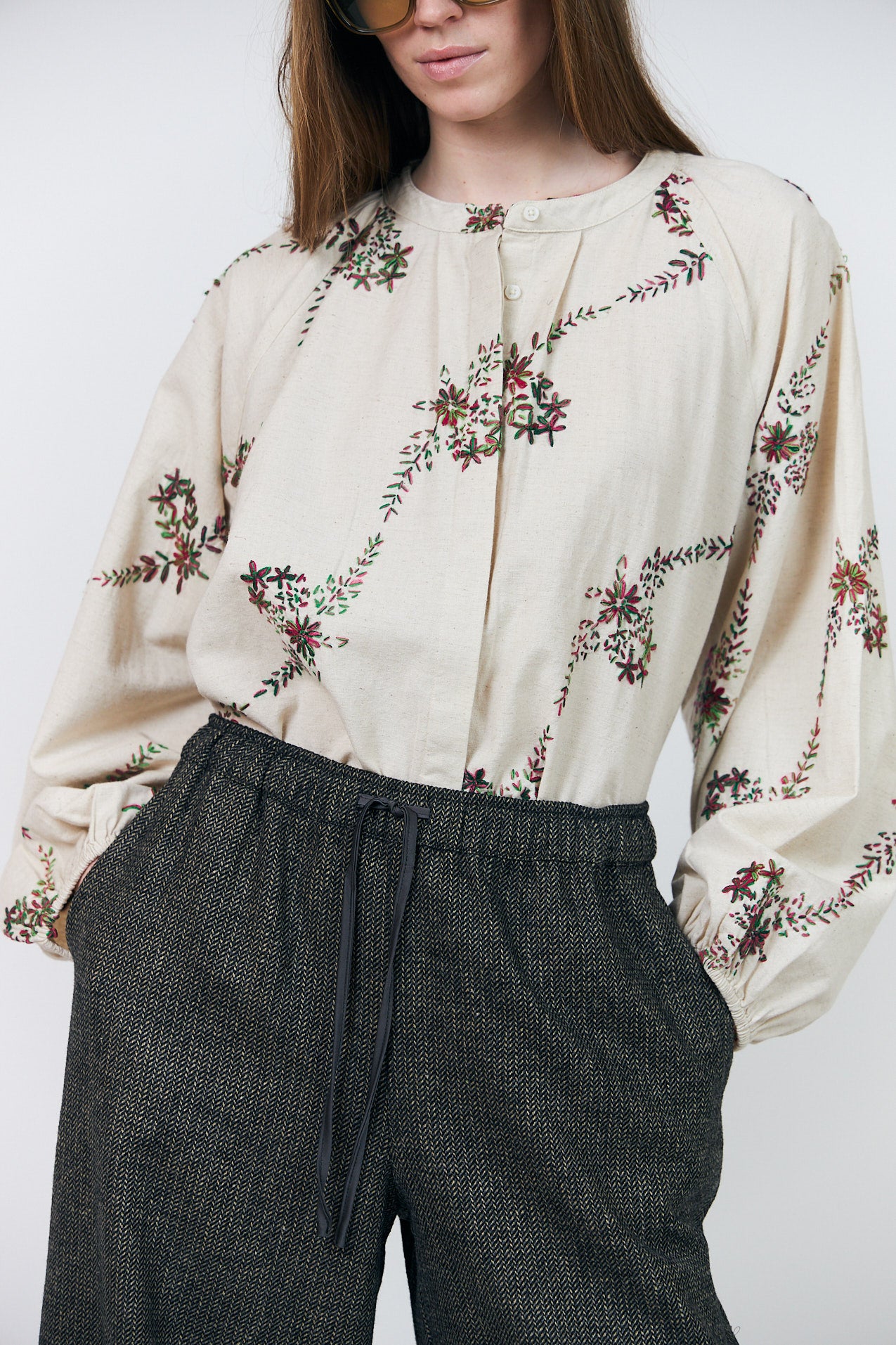 Lollys Laundry HaileyLL Skjorte Shirt Creme