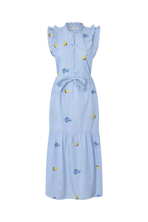 Lollys Laundry HarrietLL Maxi Kjole Dress Lyseblå