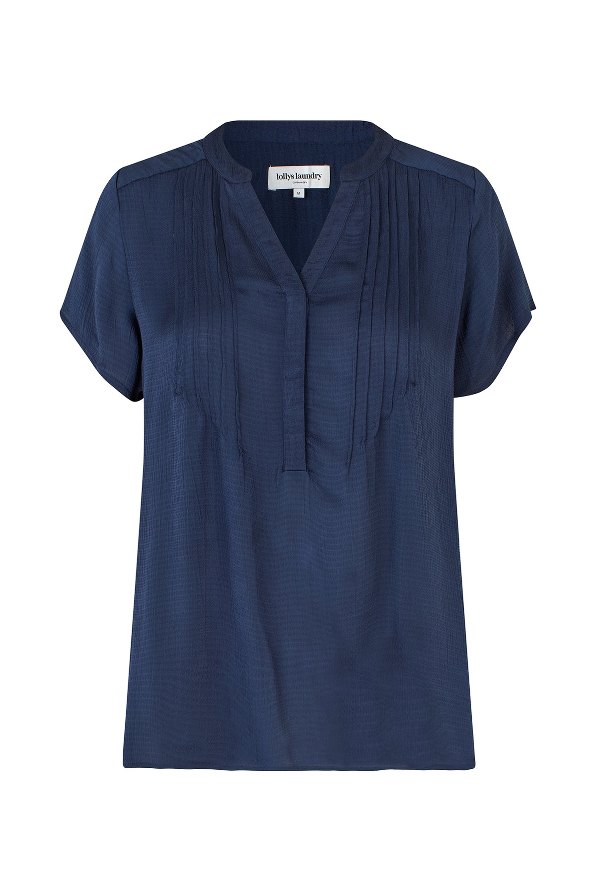Lollys Laundry HeatherLL Bluse Blouse Mørkeblå
