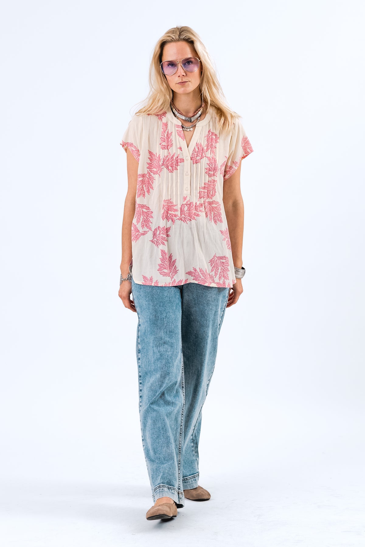 Lollys Laundry HeatherLL Bluse Blouse Pink