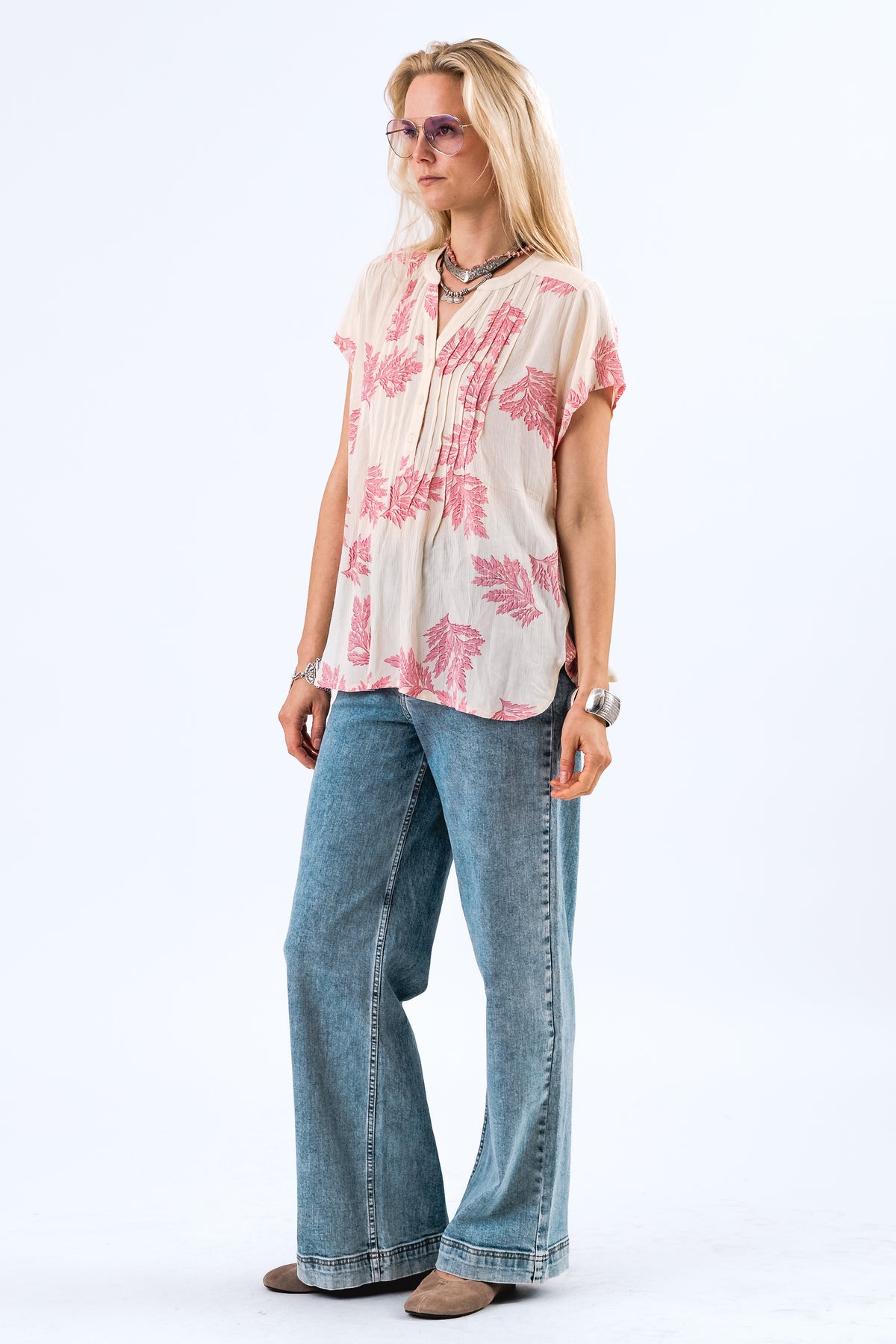 Lollys Laundry HeatherLL Bluse Blouse Pink