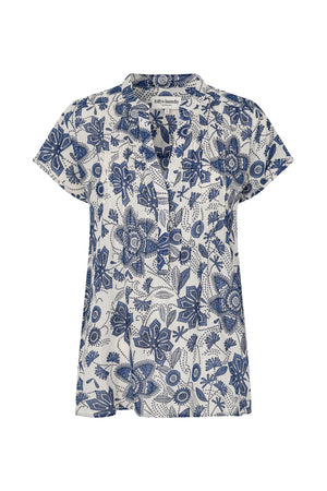 Lollys Laundry HeatherLL Bluse Blouse Blå