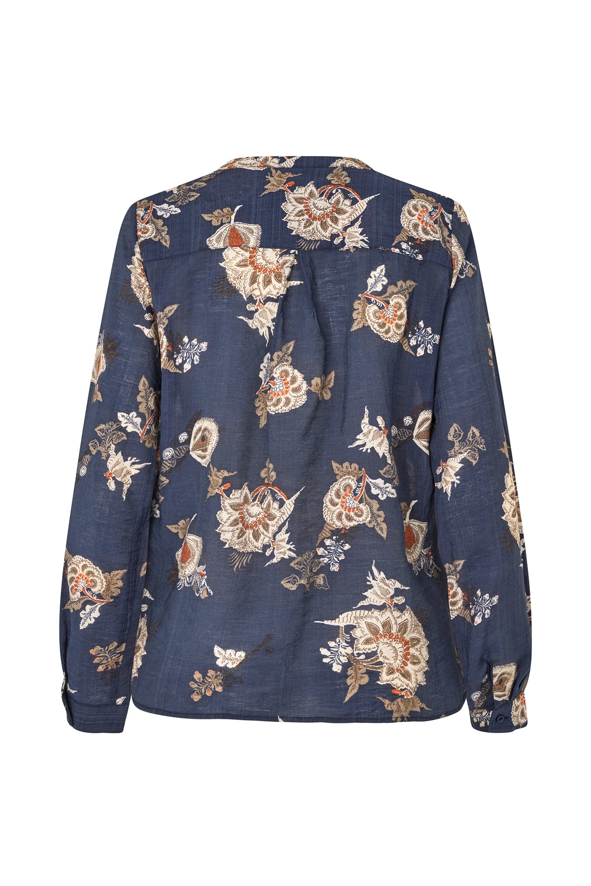 Lollys Laundry HelenaLL Shirt LS Shirt Mørkeblå