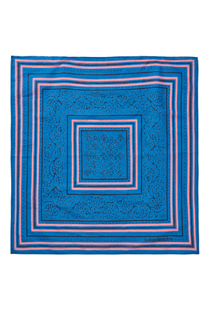 Lollys Laundry HemlockLL Bandana Scarf Blå