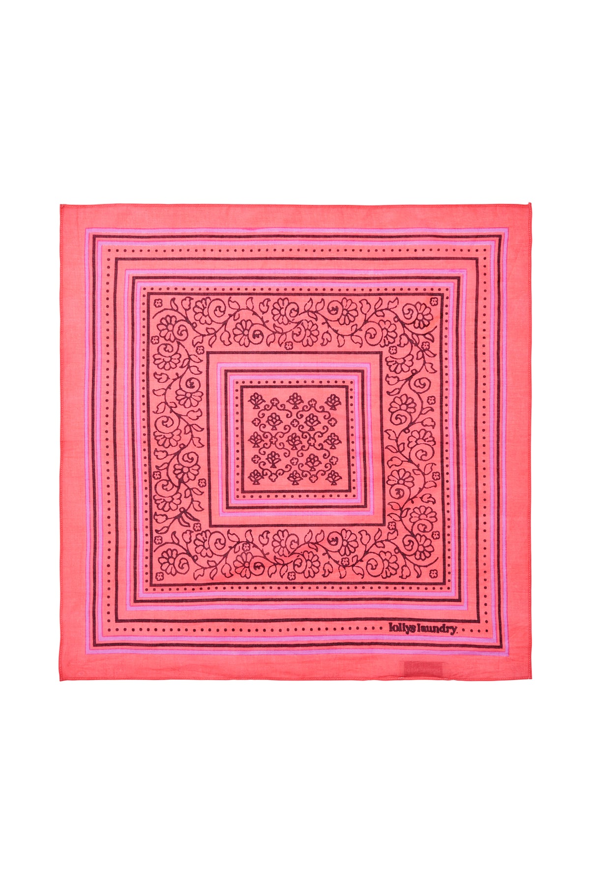 Lollys Laundry HemlockLL Bandana Scarf Koral