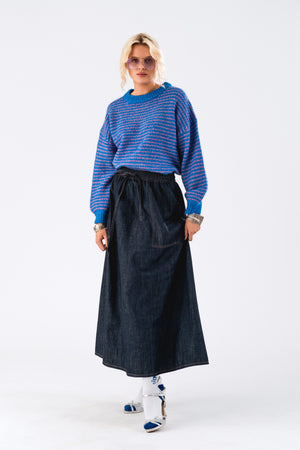 Lollys Laundry HillLL Strømper Socks Blå