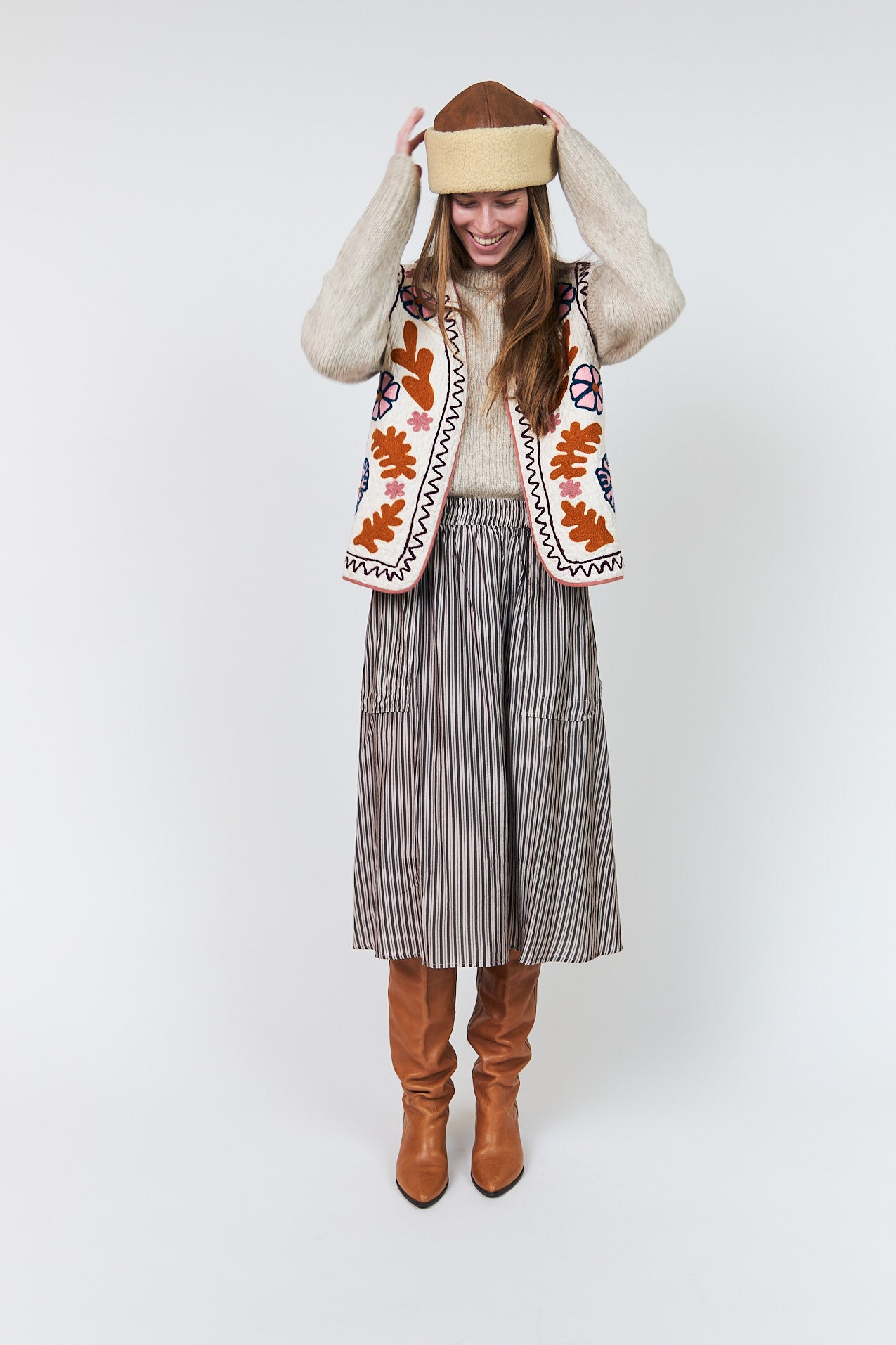 Lollys Laundry HoneyLL Vest Vest Creme