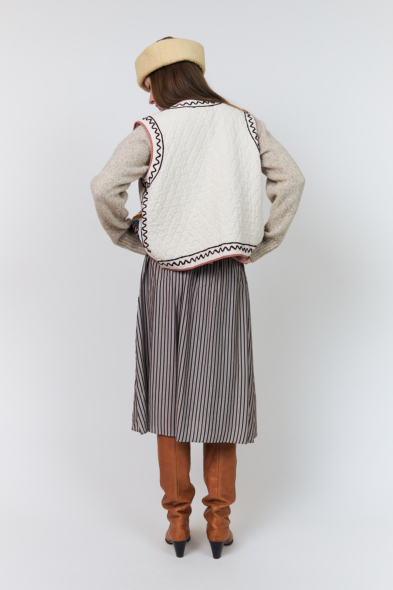 Lollys Laundry HoneyLL Vest Vest Creme
