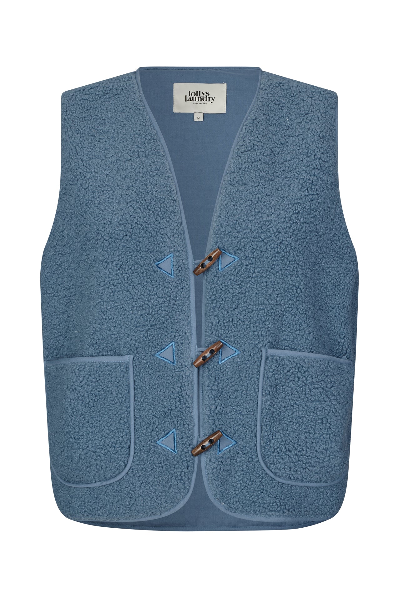 Lollys Laundry HugoLL Vest SL Vest 29 Dusty Blue