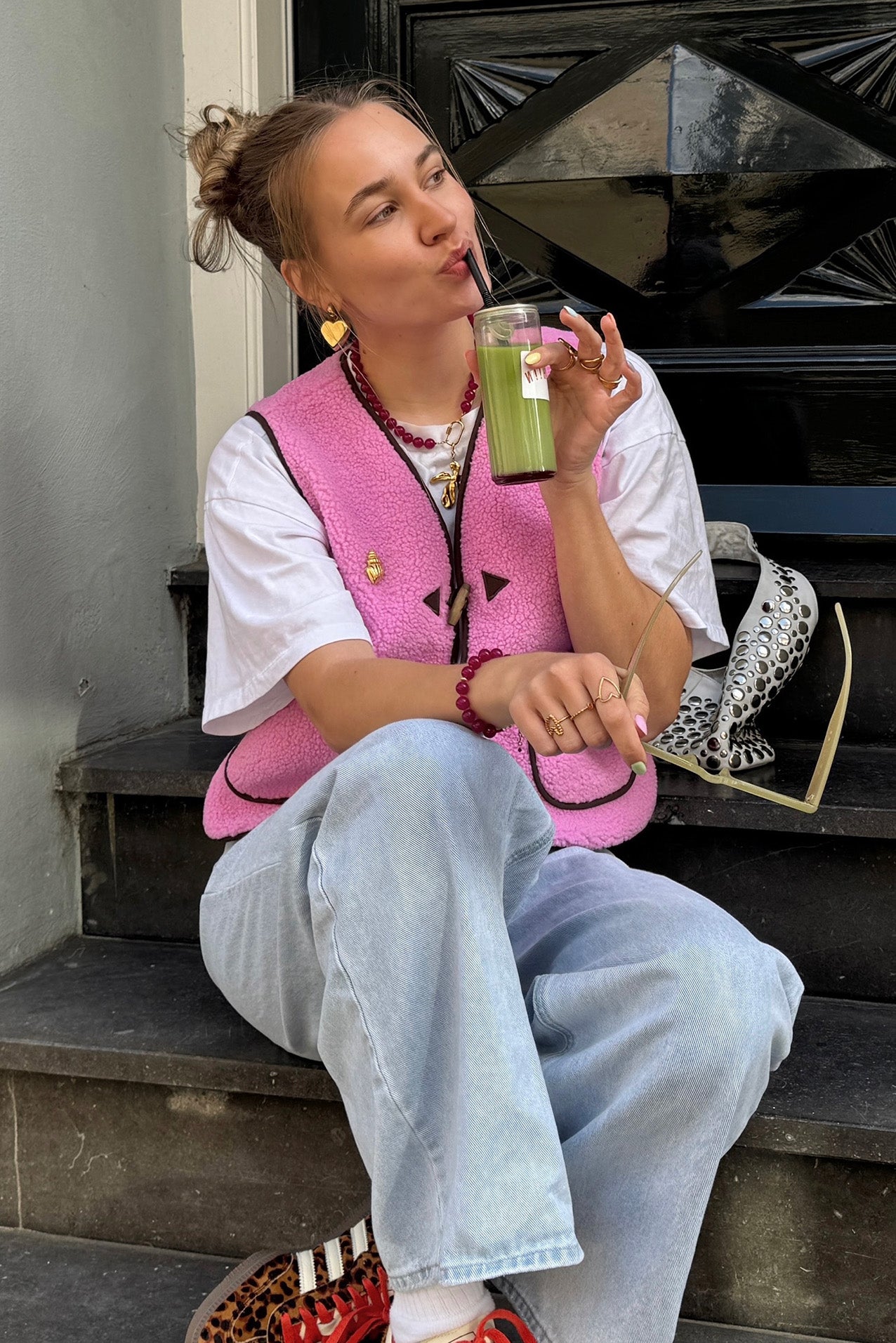 HugoLL Vest SL - Pink