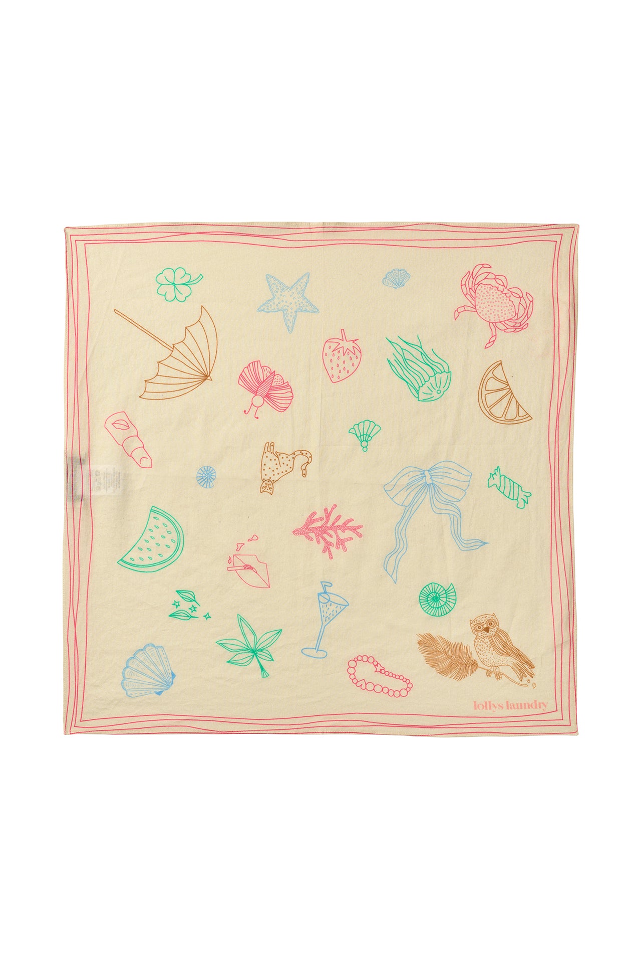 Lollys Laundry HunterLL Tørklæde scarf Multi